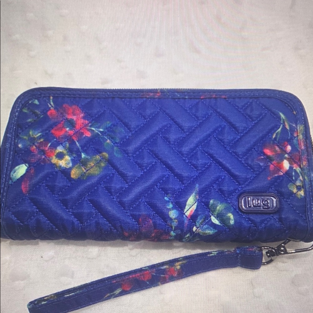 Lug Blue Floral Women's Wallet